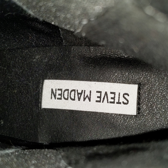 STEVE MADDEN Audience Black Leather - Picture 8 of 13